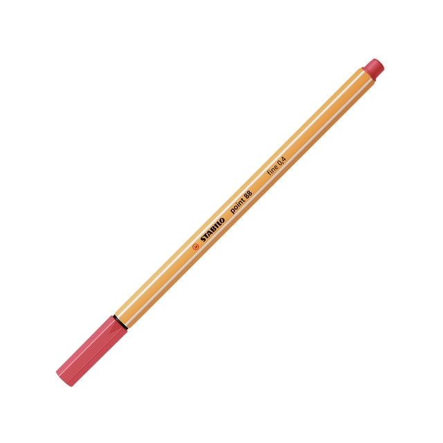 Stabilo - Fineliner Point 88/47 F Rusty Red | 1 pièce | 10 morceaux