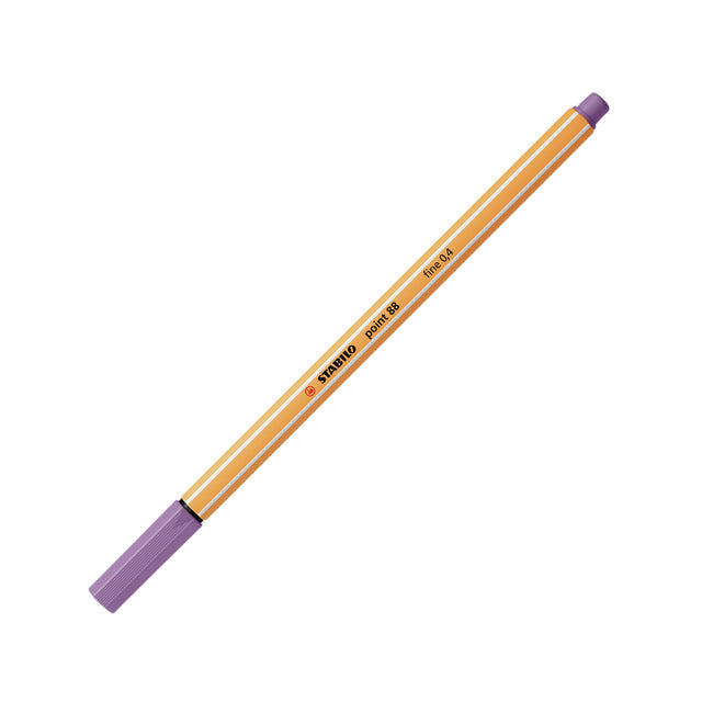 Stabilo - Fineliner Point 88/62 F Plum Paars