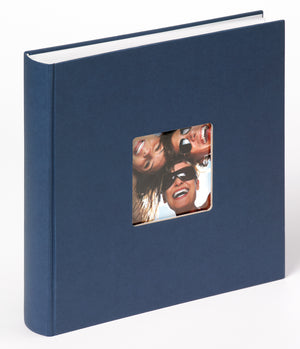Walther design -  Fotoalbum design fun 30x30cm 50vel blauw