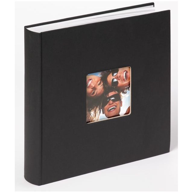 Walther Design - Photo Album Design Fun 30x30cm 100 Skin Black | 1 pièce