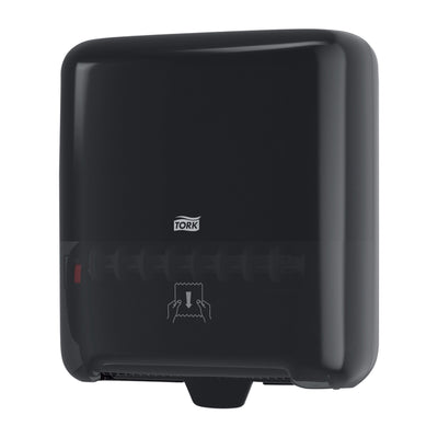 Tork - Distributore di asciugamani in rotolo H1 Elevation Matic nero 551008
