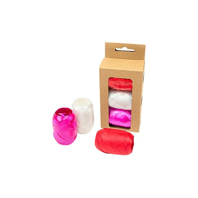 IG design - Lint 3 pak rood/wit/roze | 6 stuks