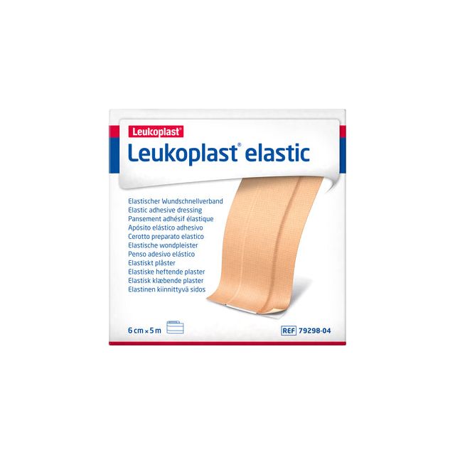 Leucoplaste - plâtre enroulé élastique leucoplaste 5mx6cm | 1 distributeur