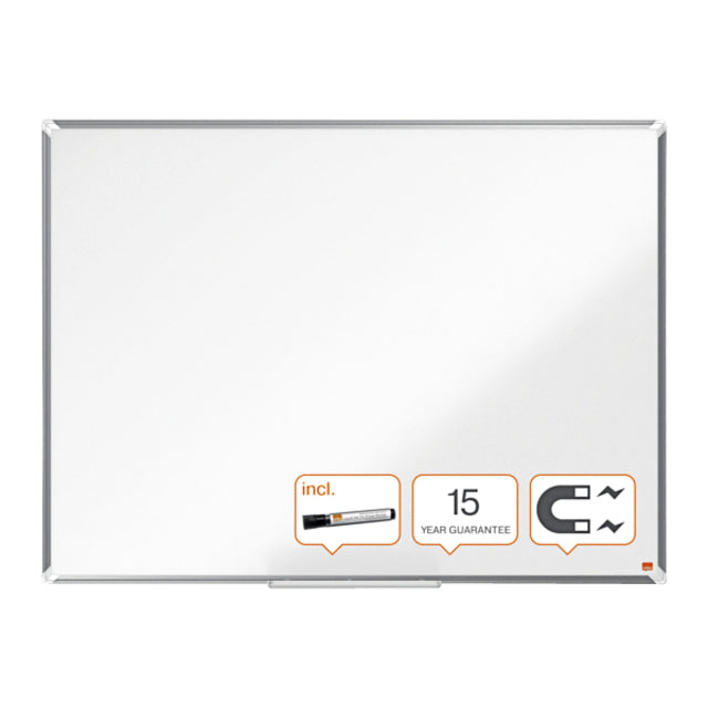 NOBO - Blanc Nobo Premium plus 1200x900mm en acier | 1 pièce