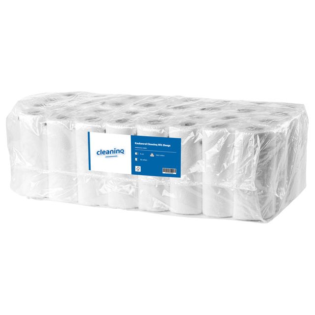 CleanInq - Cuisine Roll CleanInq White 2 -laags 32 Roll | Sceller un rôle 32