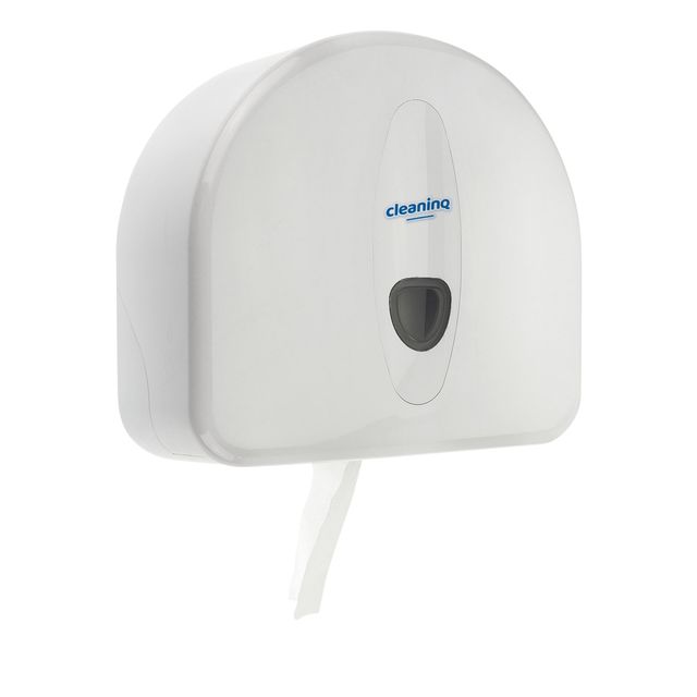 Cleaninq -  Toiletpapierdispenser  jumbo groot wit
