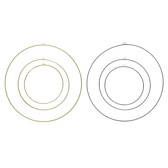 Quantore - Círculo de figuras de hierro surtido