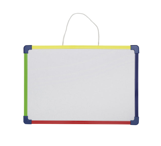 MAUL - Lavagna bianca 24x35 cm scrivibile su 2 lati - acciaio magnetico cancellabile | 10 pezzi