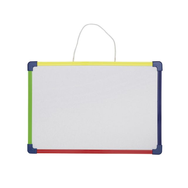 MAUL - Tableau blanc 24x35cm 2 faces inscriptible - effaçable magnétique acier | 10 pièces