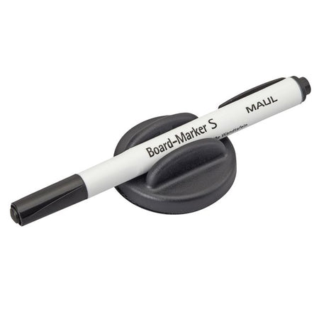 Maul -  Whiteboardwisser  met stift zwart magnetisch