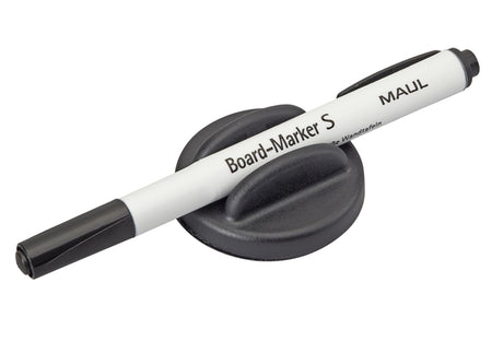 Maul -  Whiteboardwisser  met stift zwart magnetisch