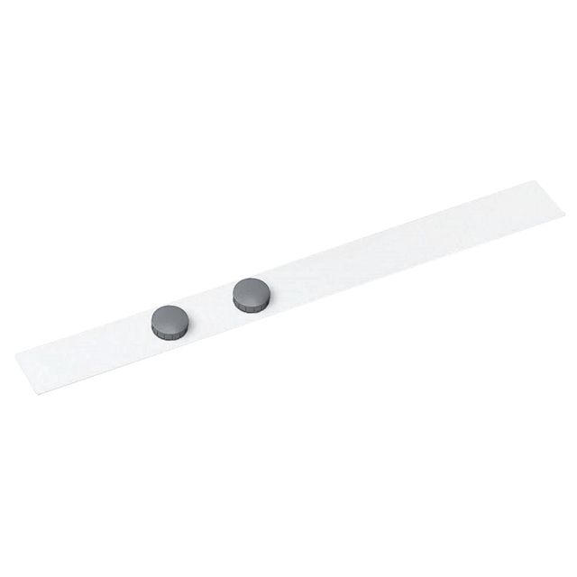 MAUL - Marco de pared estándar autoadhesivo 50 cm incl. 2 imanes blanco