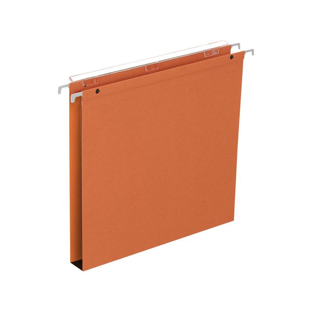 Quantore - Hangmap MEDIUM Flex A4 30mm U-bodem oranje | 25 stuks