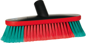 Vikan - Cepillo de lavado con paso de agua 27cm