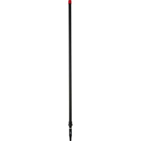 Vikan - Télescope en acier 163-275 cm noir