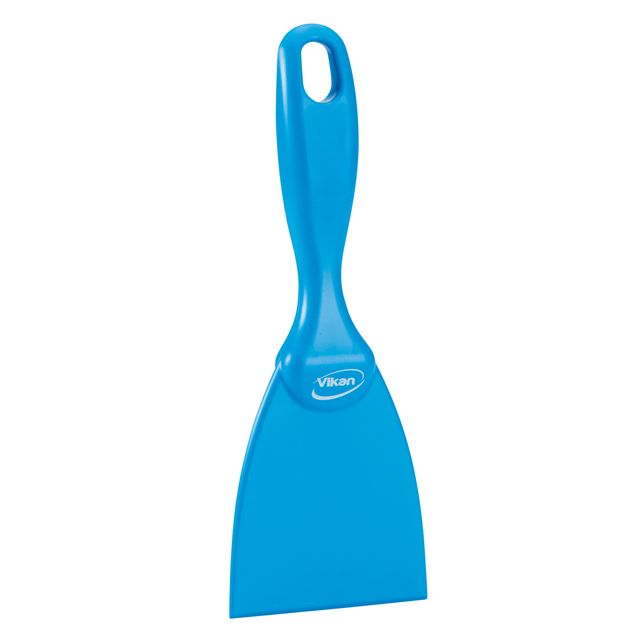 Vikan - Rascador de mano recto 75x210mm azul