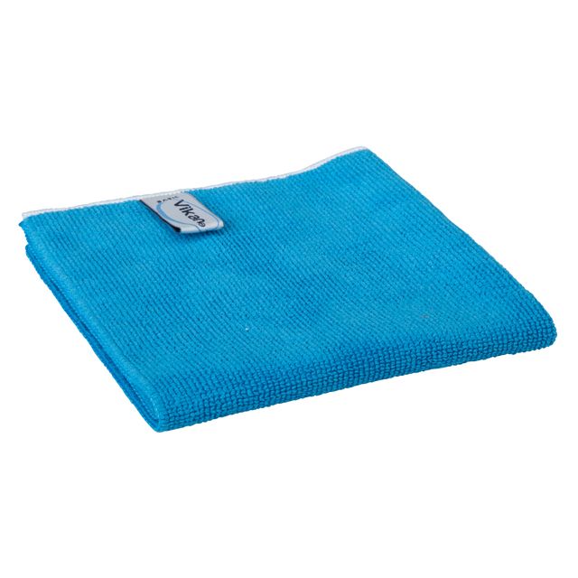 Vikan -  Microvezeldoek basic 32x32cm blauw