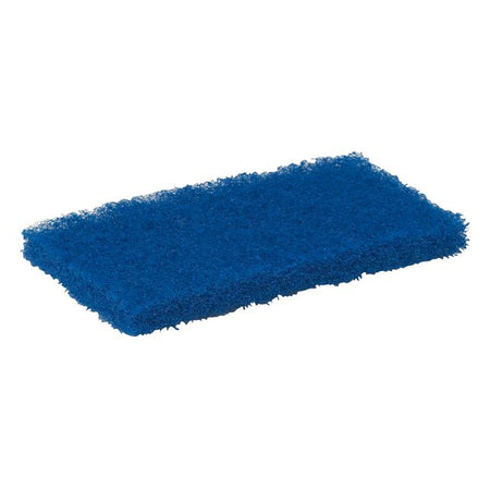 Vikan -  Schuurspons medium125x245x23mm blauw nylon