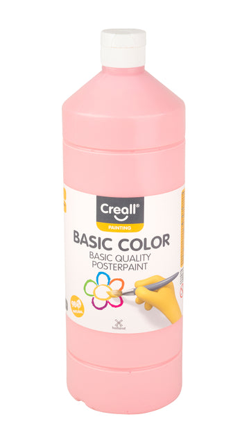 Creall -  Plakkaatverf  basic roze 1000ml