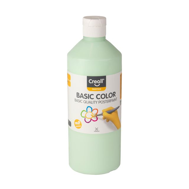 Creall -  Plakkaatverf  basic pastel groen 500ml