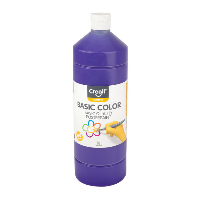 Creall -  Plakkaatverf  basic paars 1000ml