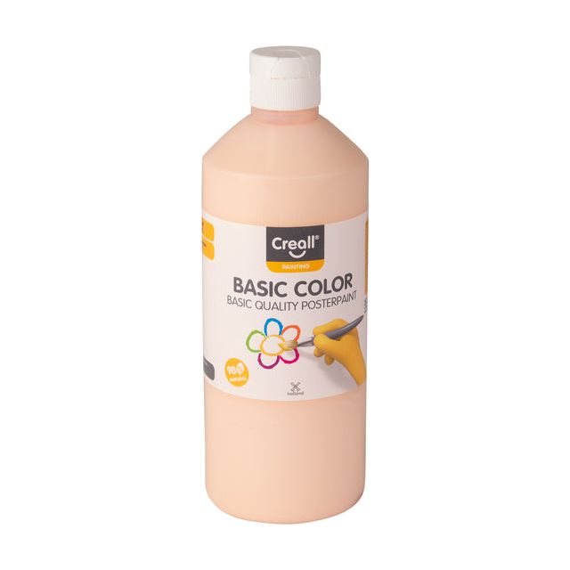 Creall - Plakkaatverf basic 93 pasteloranje 500ml