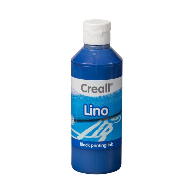 Creall - Linoleumverf creall lino donkerblauw 250ml | 6 stuks