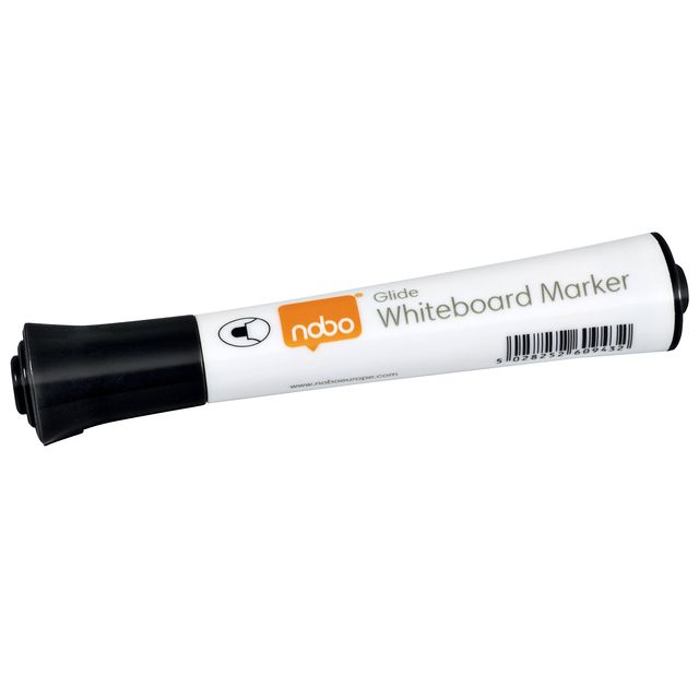 Nobo - Whiteboard marker glide round black 2mm