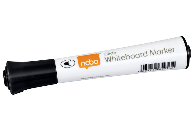 Nobo -  Whiteboardmarker  glide rond zwart 2mm