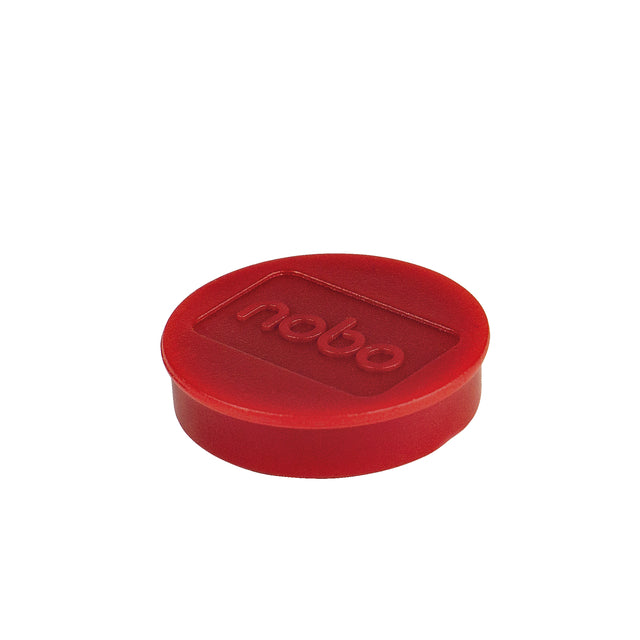 Nobo - Imán 32mm rojo 10 piezas