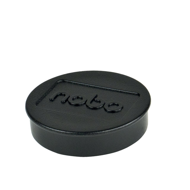 Nobo - Magnet 38mm black 10 pieces