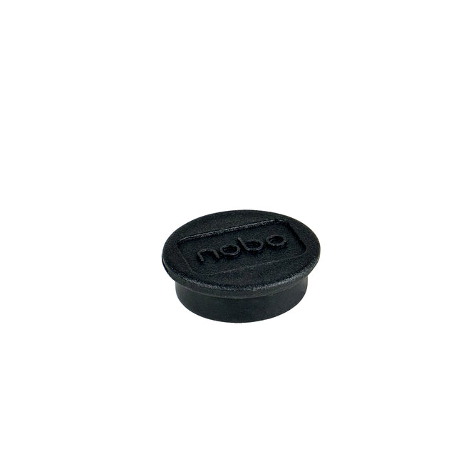 NOBO - MAGNET NOBO 13 mm 100gr noir | Blister un 10 pièces | 108 pièces