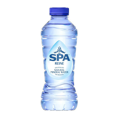 Spa - Bottiglia in PET blu WaterReine da 330 ml