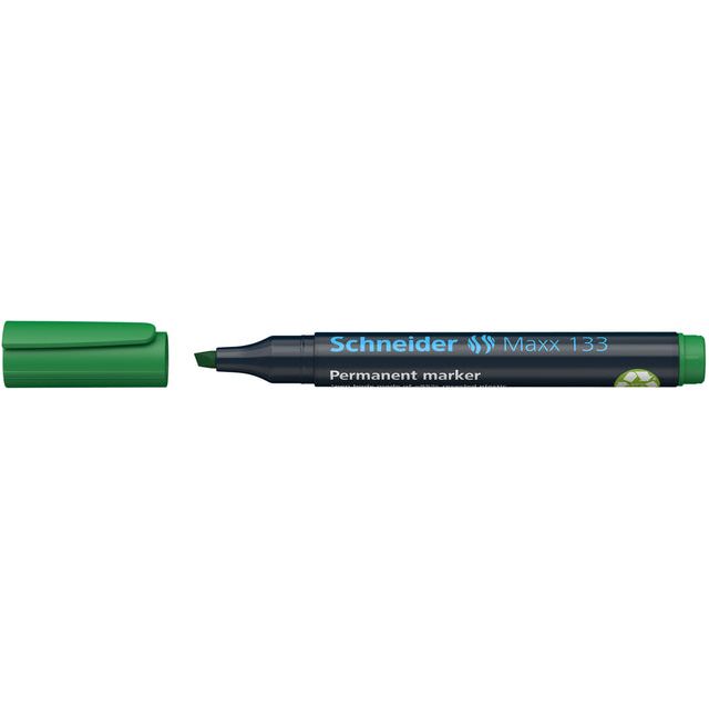 Schneider - Felt -tip maxx 133 burin 1-4 mm vert | 1 pièce | 10 morceaux