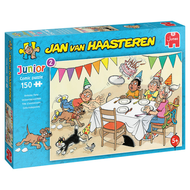 Jan van Haasteren -  Junior Verjaardagspartijtje 150 stukjes Kinderpuzzel