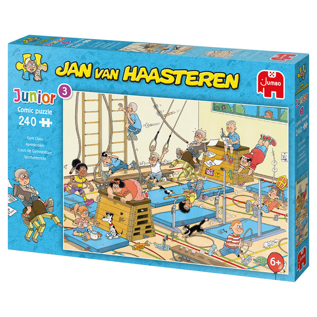 Jan van Haasteren - Puzzle Junior Monkey Cages 240 pieces