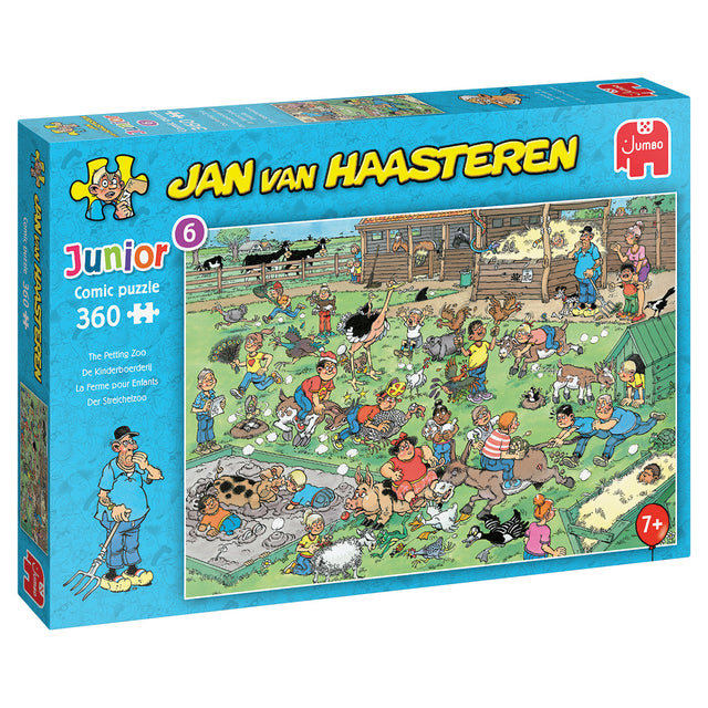 Jan van Haasteren - Puzzel jvh junior de kinderboerderij 360 stukjes