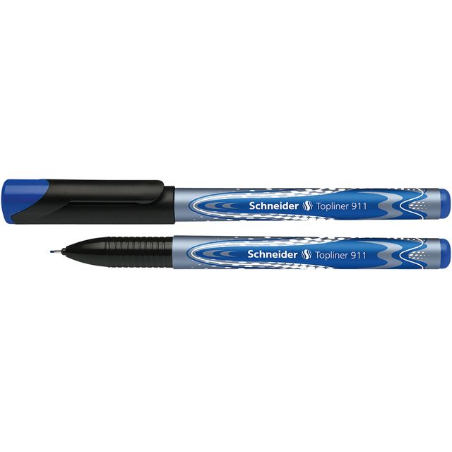 Schneider -  Fineliner topliner 911 0.4mm blauw
