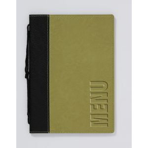 Klika - Dossier menu A4 Trend vert clair (4 pages)