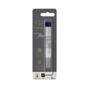 Parker -  Balpenvulling  quinkflow m 3st zwart