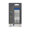 Parker - Ballpoint pen refill Quinkflow medium blue blister of 10 pieces