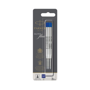 Parker -  Balpenvulling  quinkflow m 3st blauw