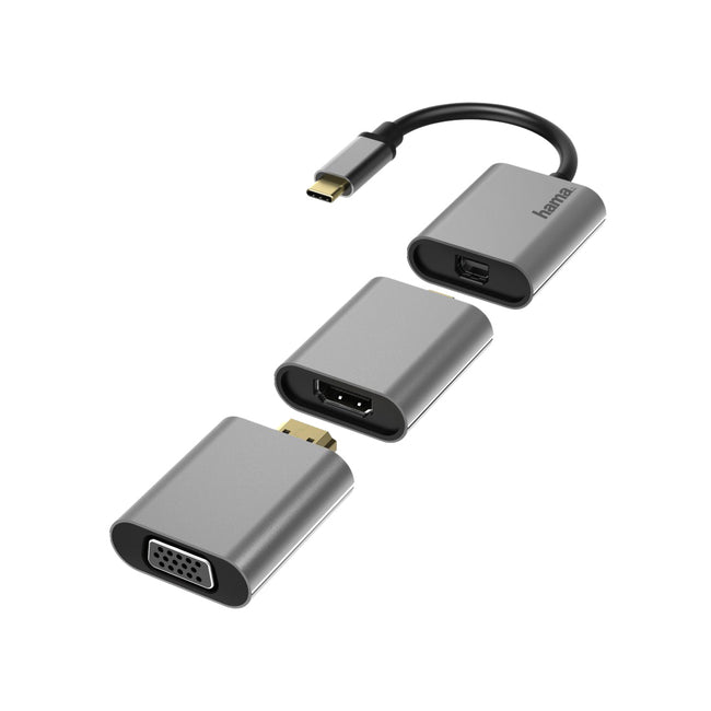 Hama -  00200306 USB grafische adapter 4096 x 2160 Pixels Grijs