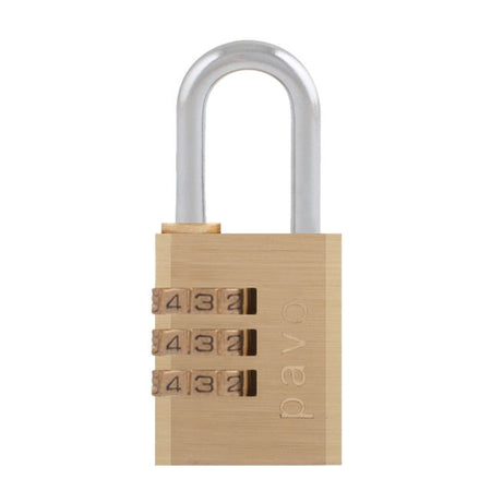 Pavo -  Hangslot  met cijferslot 41x28x12mm