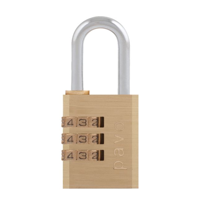 Pavo -  Hangslot  met cijferslot 41x28x12mm