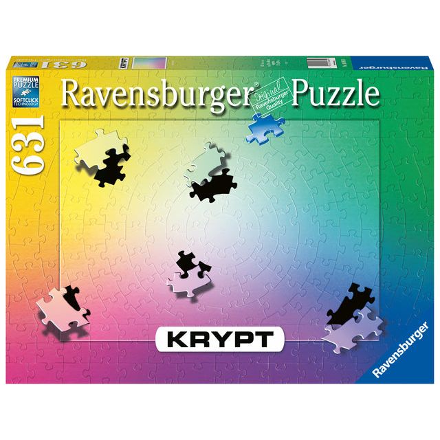 Ravensburger - Puzzle Kryp Gradient 631 Pièces | 1 pièce