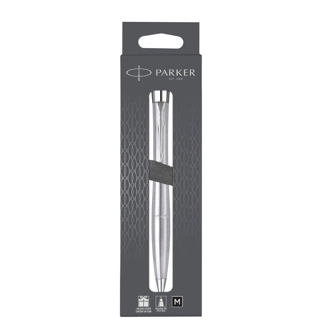 Parker - Bolígrafo Urban Twist metro metalizado CT mediano blister de 1 pieza
