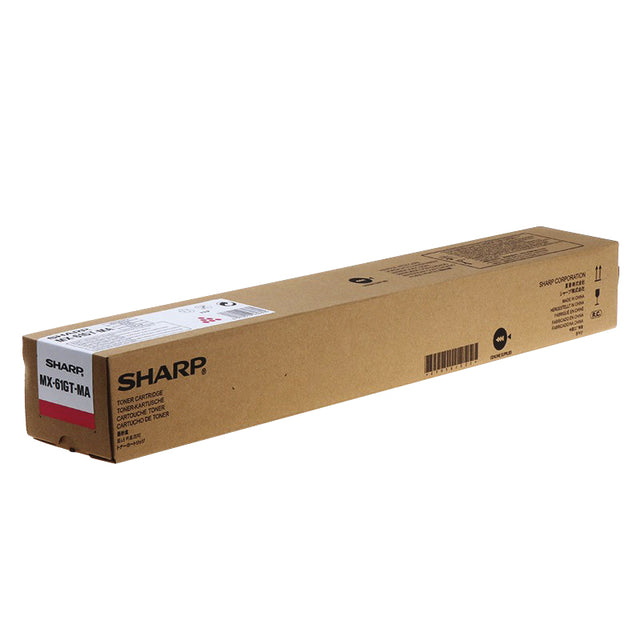 Sharp -  MX61GTMA tonercartridge 1 stuk(s) Origineel Magenta