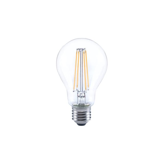 Integral - Classic Globe LED lamp E27, dimbaar, 2.700 K, 7,3 W, 806 lumen