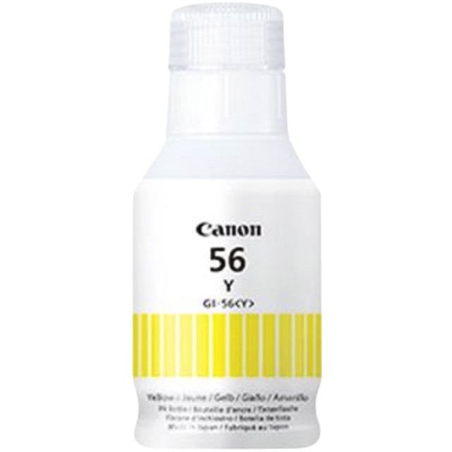 Canon - Bottle of refill ink GI-56 yellow